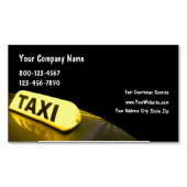 タクシー用電磁石 マグネット名刺 (正面)