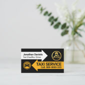 タクシー矢印ルートカードライバー 名刺 (スタンド正面)