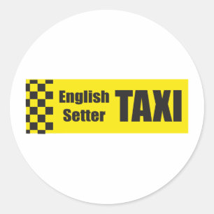 タクシー英語セッター ラウンドシール