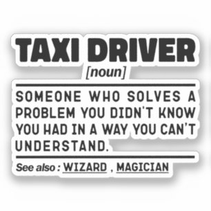 タクシー運転名詞定義運転専門家 シール