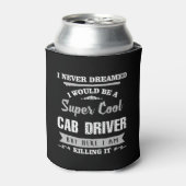 タクシー運転手がItユーモアノベルティ 缶クーラー (缶正面)