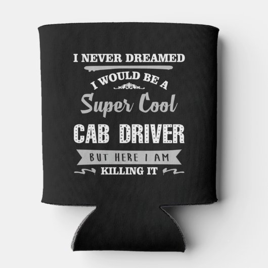 タクシー運転手がItユーモアノベルティ 缶クーラー (裏面)