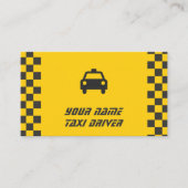 タクシー運転手の名刺 名刺 (正面)