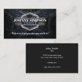 タクシー運転手の名刺 名刺 (正面/裏面)