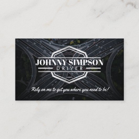 タクシー運転手の名刺 名刺 (正面)