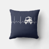 タクシー運転手の心拍 クッション (裏面)