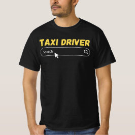 タクシー運転手の検索 Tシャツ