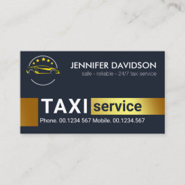 タクシー運転手の輸送 名刺