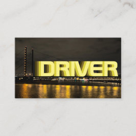 タクシー運転手の運転手として 名刺