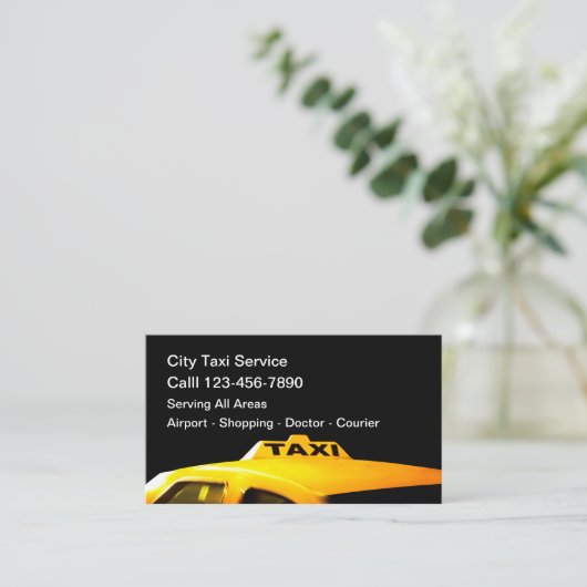 タクシー運転手交通サービス 名刺