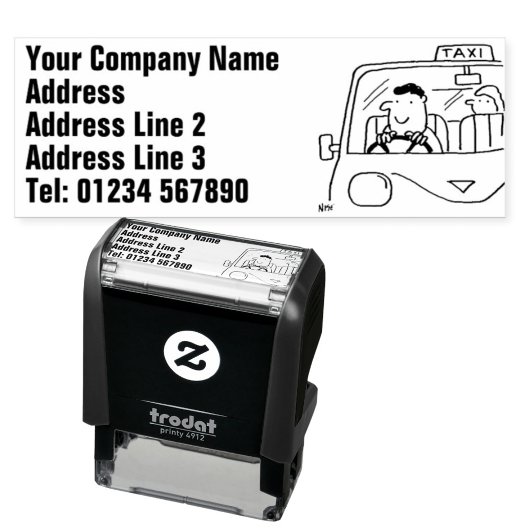 タクシー運転手 セルフインキングスタンプ