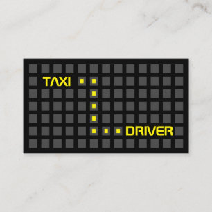 タクシー運転手・タクシー運転手シティ通りナビゲーター 名刺