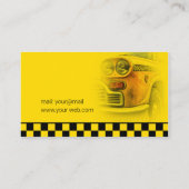 タクシー運転手 名刺 (裏面)