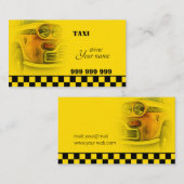 タクシー運転手 名刺 (正面/裏面)