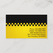 タクシー運転手-名刺 名刺 (裏面)