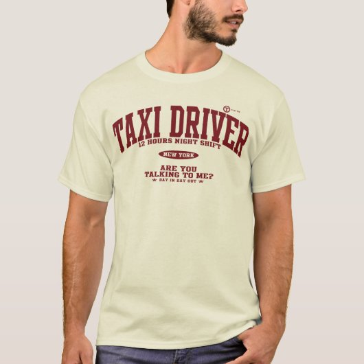 タクシー運転手 Tシャツ (正面)