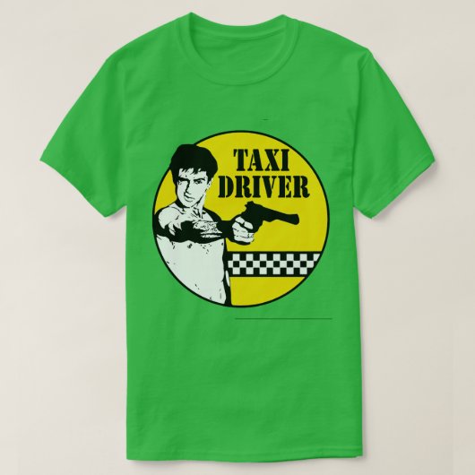タクシー運転手 Tシャツ (デザイン正面)