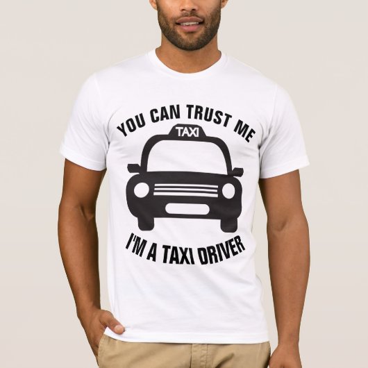 タクシー運転手Tシャツ Tシャツ (正面)