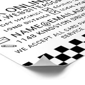 タクシー駅、タクシー広告会社 ポスター (角)