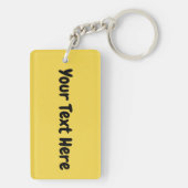 タクシー キーホルダー (裏面)