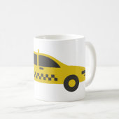 タクシー コーヒーマグカップ (正面右)