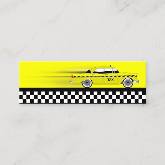 タクシー スキニー名刺 (正面)