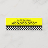 タクシー スキニー名刺 (裏面)