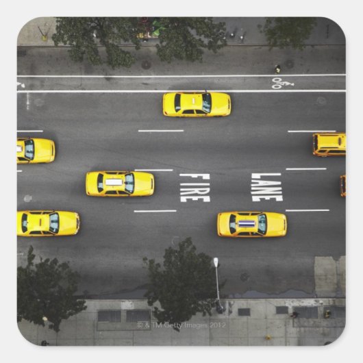 タクシー スクエアシール (正面)