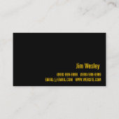 タクシー、タクシー、運転手、運送用名刺 名刺 (裏面)