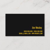 タクシー、タクシー、運転手、運送用名刺 名刺 (裏面)