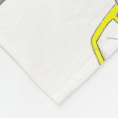 タクシー！ニューヨークシティ市松模様にNYCエロキャブ フリースブランケット (角)