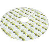 タクシー！ニューヨークシティ市松模様にNYCエロキャブ ブラッシュドポリエステルツリースカート (アングル)