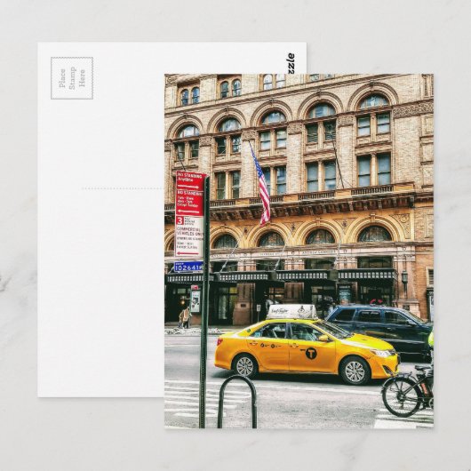 タクシー！ ポストカード (正面/裏面)
