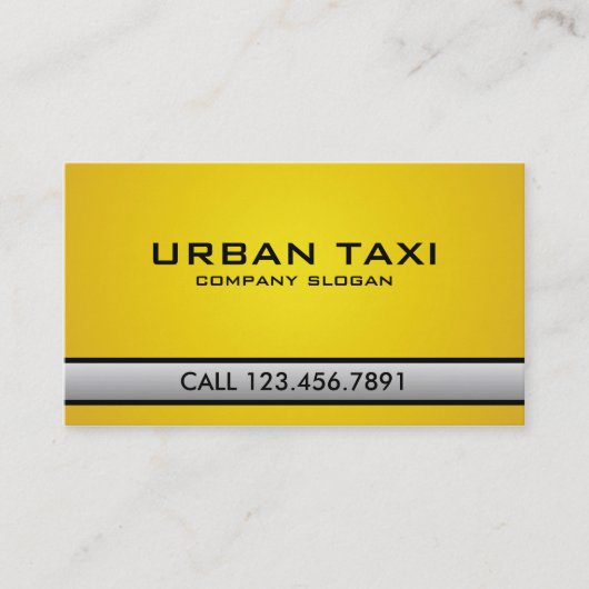 タクシー-名刺 名刺 (正面)