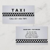 タクシー-名刺 名刺 (正面/裏面)