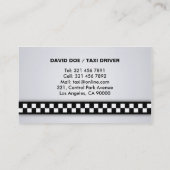 タクシー-名刺 名刺 (裏面)