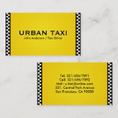 タクシー-名刺 名刺 (正面/裏面)