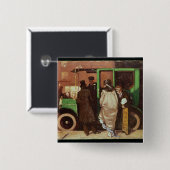 タクシー、c.1908-10 缶バッジ (正面&裏面)