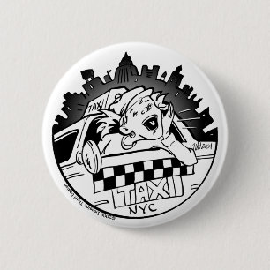 タクシーGirl_Button 缶バッジ