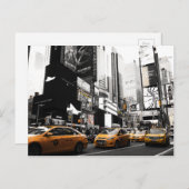 タクシーNYシティポストカー ポストカード (正面/裏面)