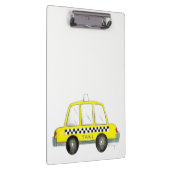 タクシーNYCイエローニューヨークシティ市松模様にキャブプリント クリップボード (右)