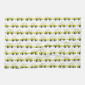 タクシーNYCイエローニューヨーク市松模様にシティキャブカー キッチンタオル (横)