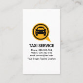 タクスタイリッシュシー乗務員 名刺 (裏面)