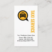 タクスタイリッシュシー地図ルート 名刺 (裏面)