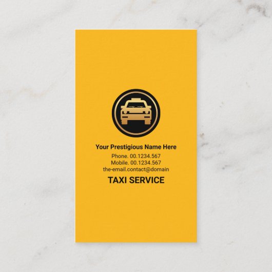 タクスタイリッシュシー縁どン乗共有運転手 名刺 (裏面)