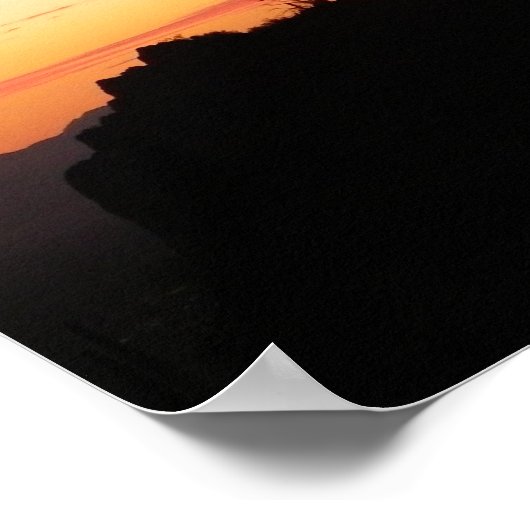 タクソンの夕日 ポスター (角)