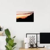 タクソンの夕日 ポスター (ホームオフィス)