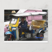 タクタクシーインバンコク – タユニーククシー ポストカード (正面)