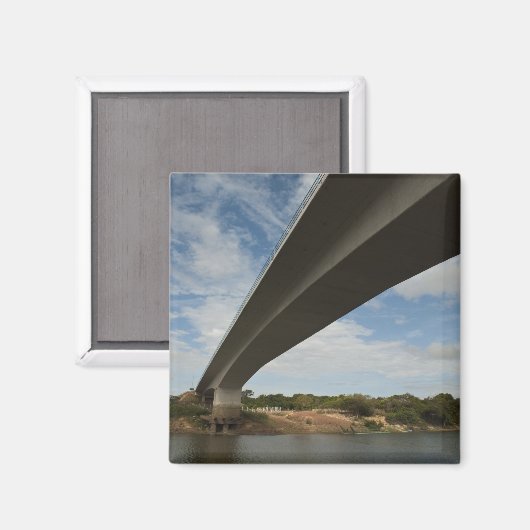 タクツを越えてガイアナとブラジルを結ぶ橋 マグネット (正面/裏面)