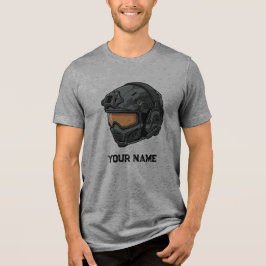 タクティカルゲーマーヘルメットTシャツ トライブレンドTシャツ
